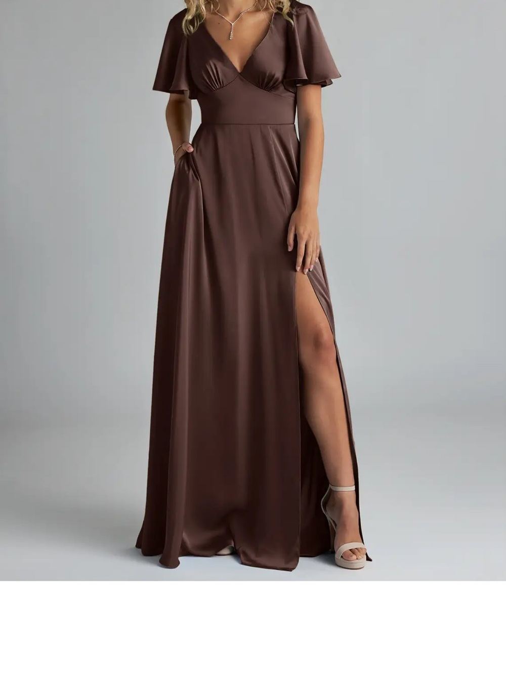 Azazie Kimber Stretch satin